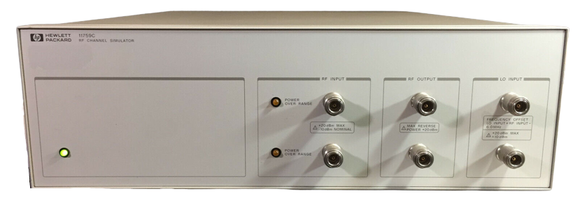 HP / Agilent 11759C RF Channel Simulator, 50 MHz to 2700 MHz