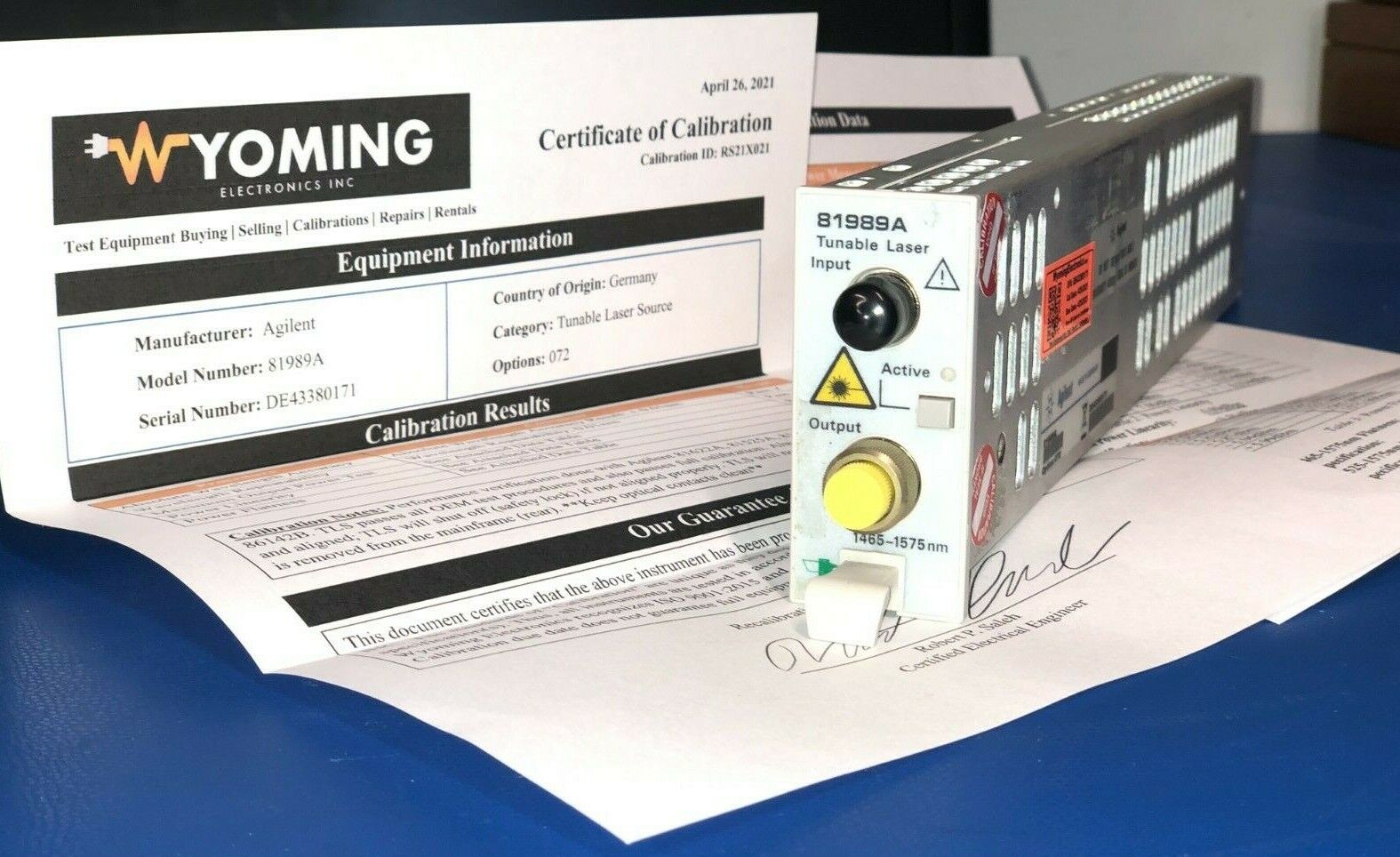 Tunable Laser Source