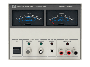 HP / Agilent 6002A DC POWER SUPPLY Agilent 6002A