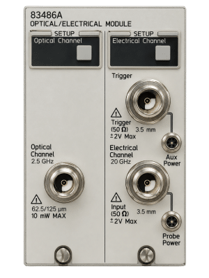 HP / Agilent 83846A Lightwave Clock/Data Receiver 2.48832 Gb/sec low as -27 dBm at r 1310 /1550 Agilent 83846A
