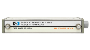 HP / Agilent 8494H Programmable Attenuator, 18 GHz, 11 dB, 1dB steps Agilent 8494H