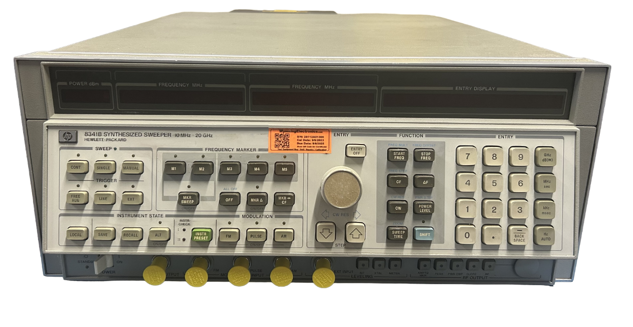 HP 8341B Synthesized Sweeper 10MHz to 20GHz