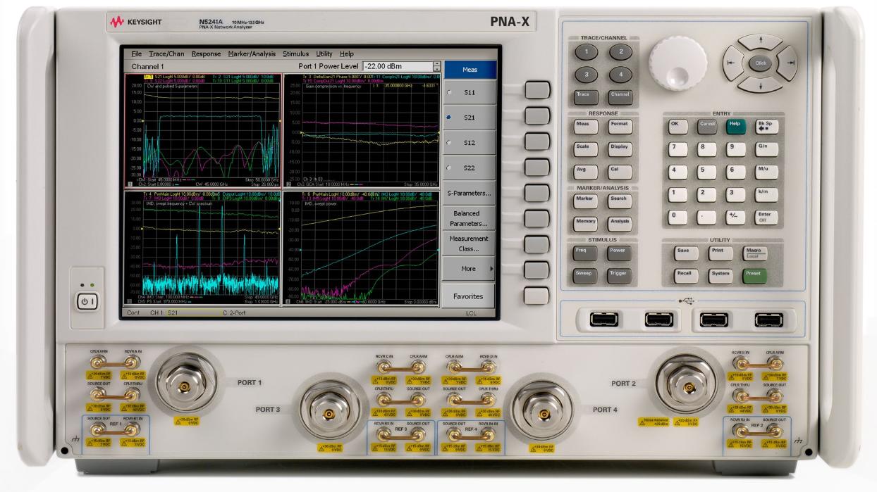 Agilent / Keysight N5241A 13.5 GHz PNA-X Microwave Network Analyzer