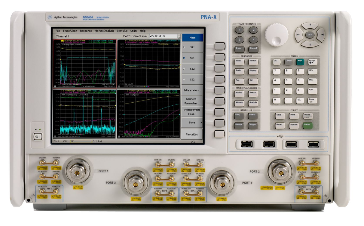 Agilent N5245A 50 GHz PNA-X Microwave Network Analyzer