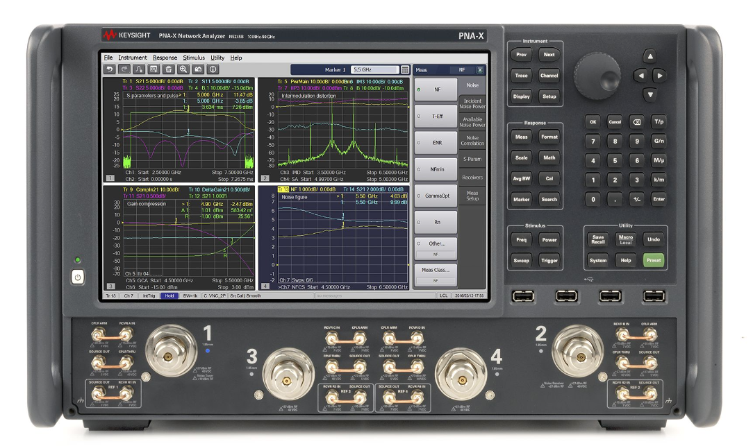 Agilent / Keysight N5245B PNA-X Microwave Network Analyzer, 10 MHz to 50 GHz