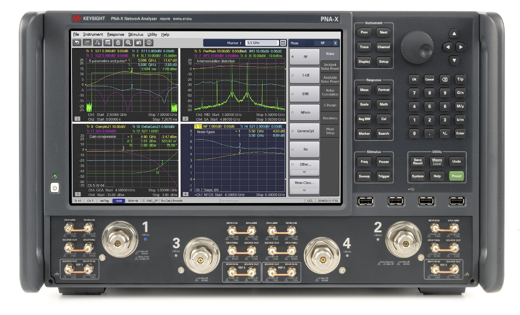 Agilent / Keysight N5247B 10 MHz to 67 GHz PNA-X Microwave Network Analyzer