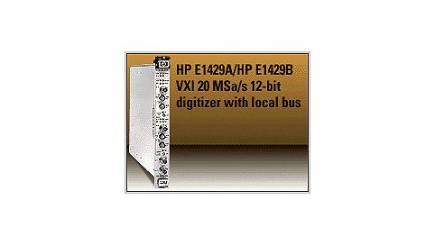 Agilent / Keysight E1429B VXI 20 MSa/s 12 bit Digitizer with Local Bus