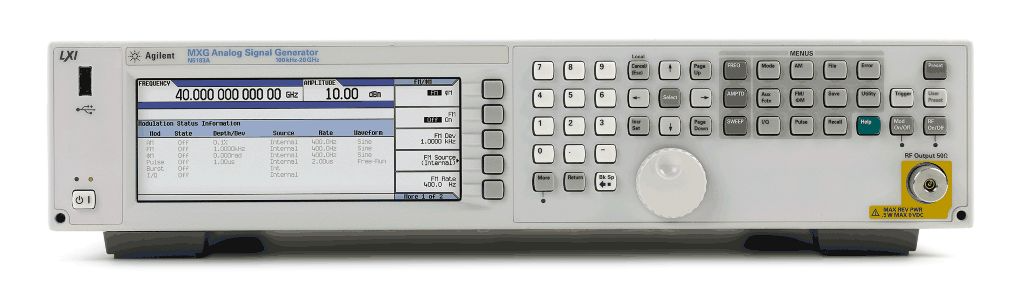 Agilent / Keysight N5183A MXG Microwave Analog Signal Generator, 100 kHz to 40 GHz