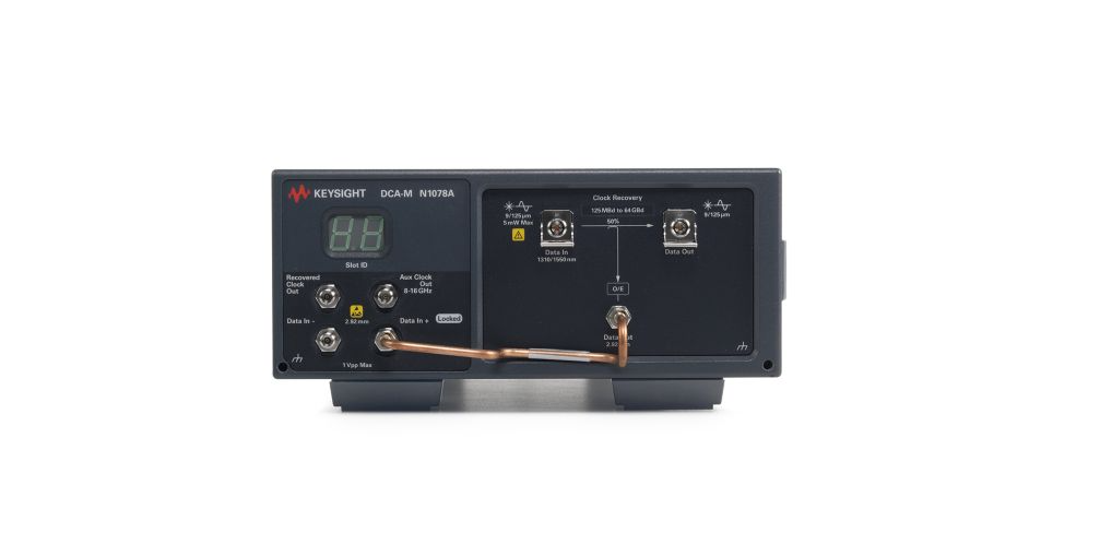 Agilent / Keysight N1078A Optical/Electrical Clock Recovery 125 MBd to 64 GBd data rate range