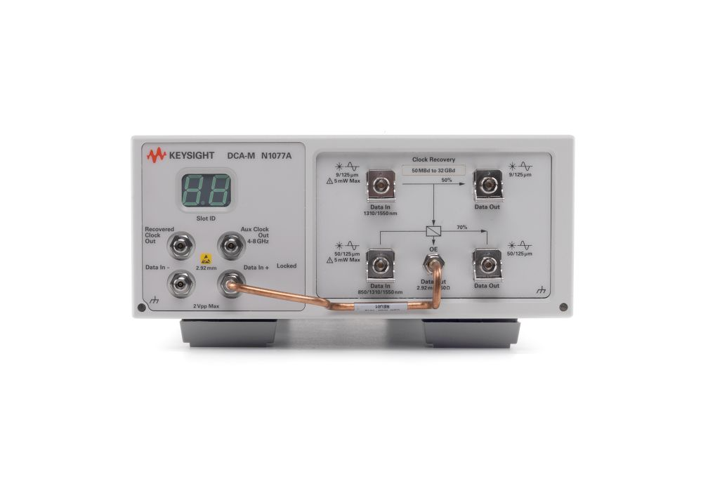 Agilent / Keysight N1077A Optical/Electrical Clock Recovery 50 MBaud to 32 GBaud data rate range
