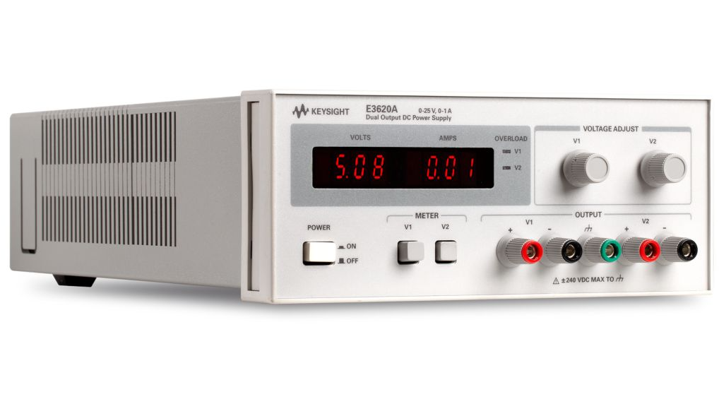 Agilent / Keysight E3620A 50W Dual Output Power Supply