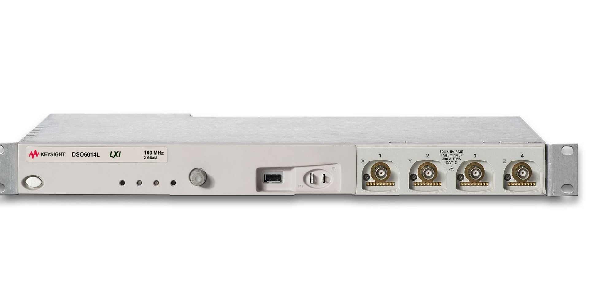 Agilent / Keysight DSO6014L Low Profile Oscilloscope: 100 MHz, 4 Analog Channels