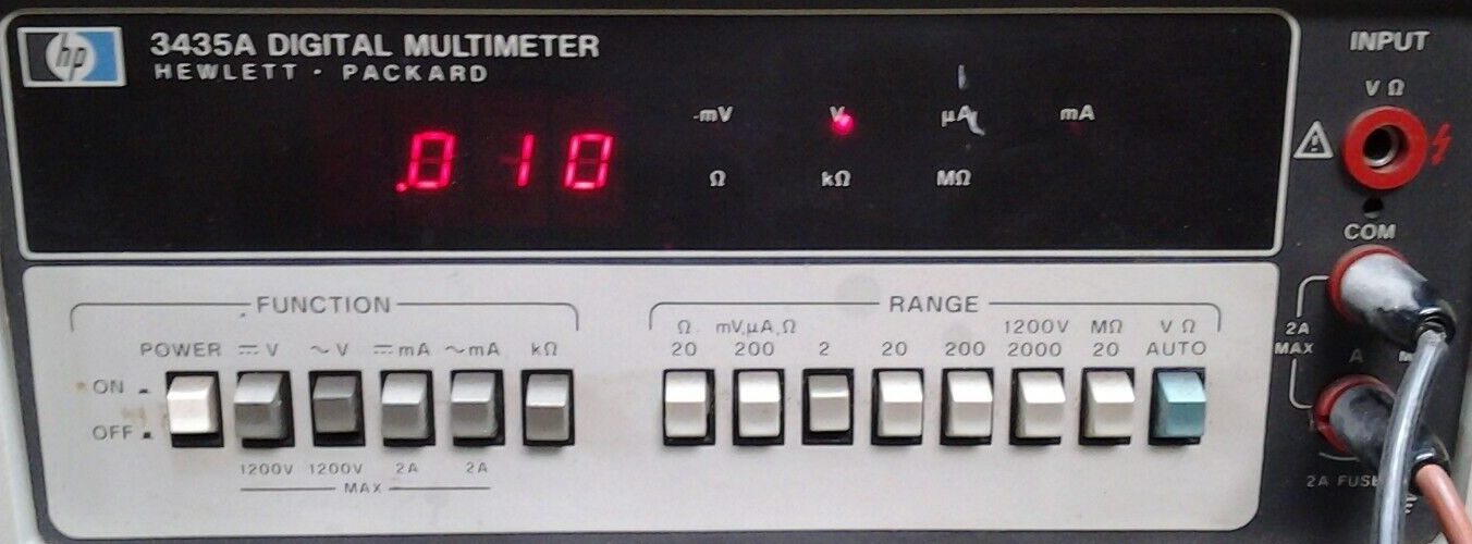 HP / Agilent 3435A 3-1/2 DMM AUTORG