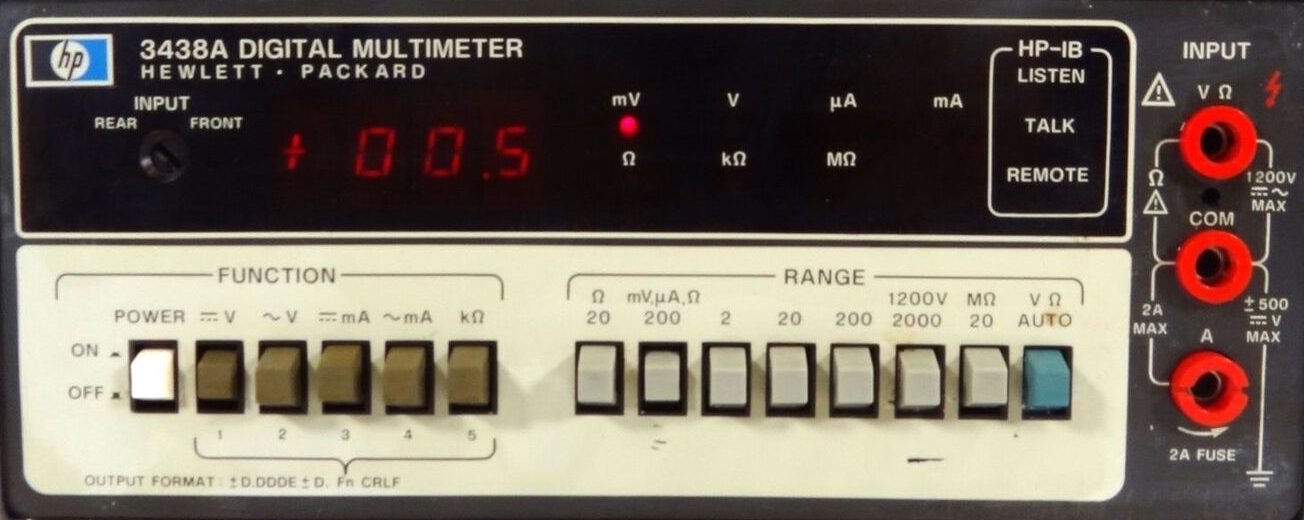 HP / Agilent 3437A SYSTEM VOLTMETER