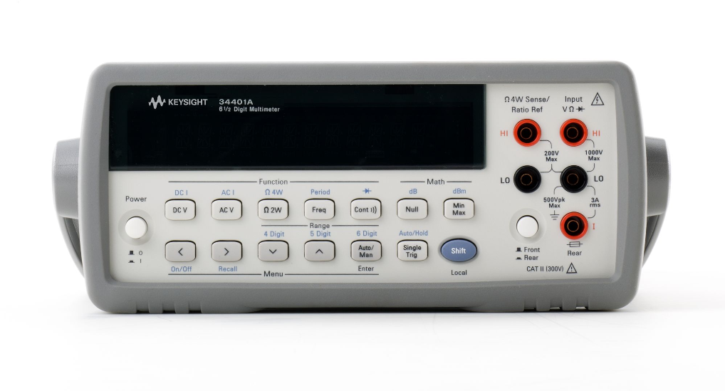 HP / Agilent 34401A Digital Multimeter, 6 Digit