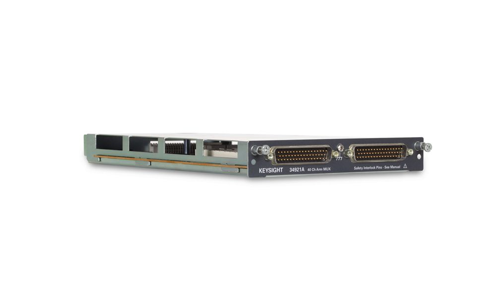 HP / Agilent 34921A 40-Channel Armature Multiplexer for 34980A