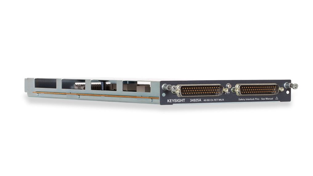 Agilent / Keysight 34925A 40/80 Channel Optically Isolated FET Multiplexer for 34980A