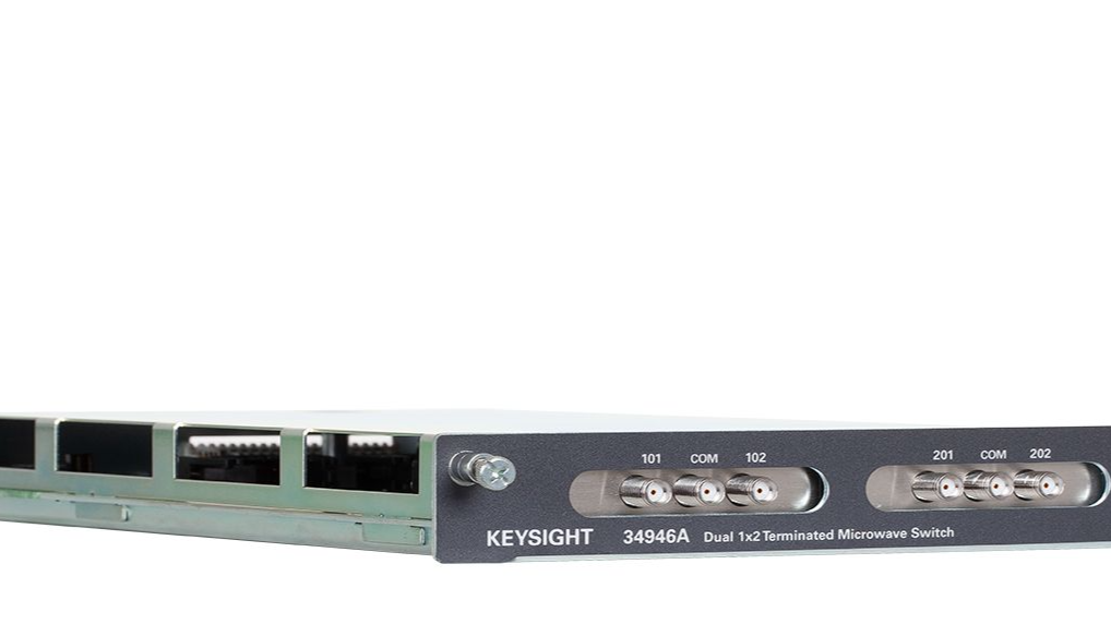 Agilent / Keysight 34946A Dual 1×2 SPDT Terminated Microwave Switch Module for 34980A