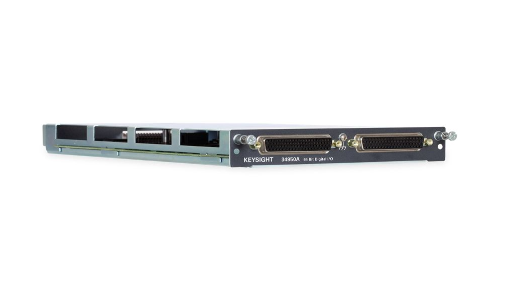Agilent / Keysight 34950A 64-bit Digital I/O with Memory and Counter for 34980A