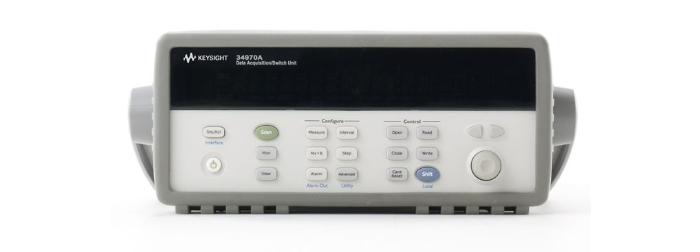 Agilent / Keysight 34970A Data Acquisition / Data Logger Switch Unit