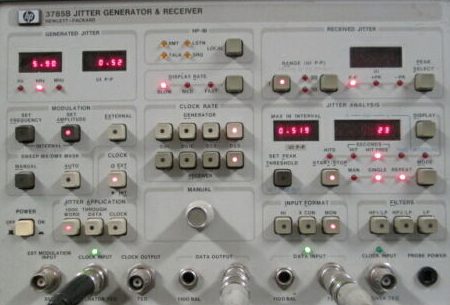 HP / Agilent 3785B JITTER GENERATOR RECIEVER