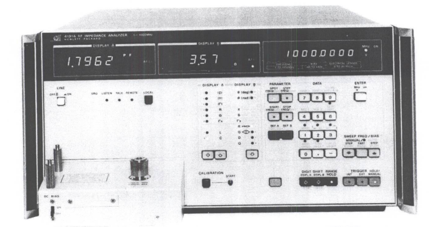 HP / Agilent 4191A RF IMPEDANCE ANALYZER