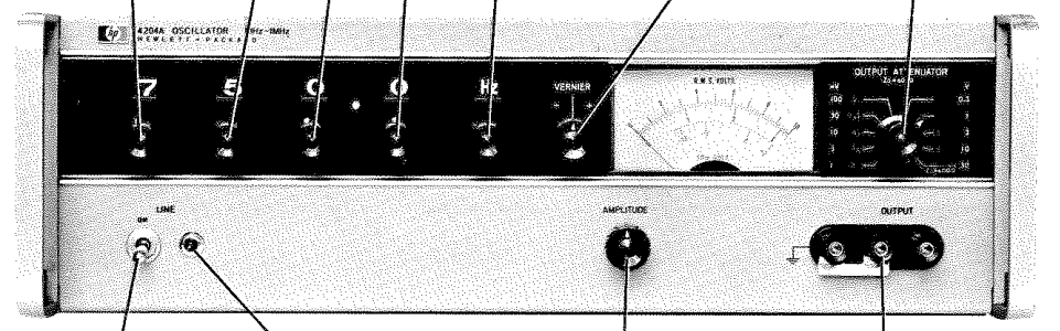 HP / Agilent 4204A OSCILLATOR