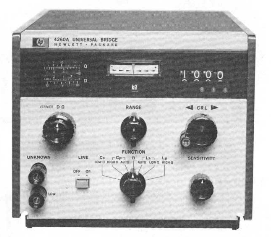 HP / Agilent 4260A UNIVERSAL BRIDGE