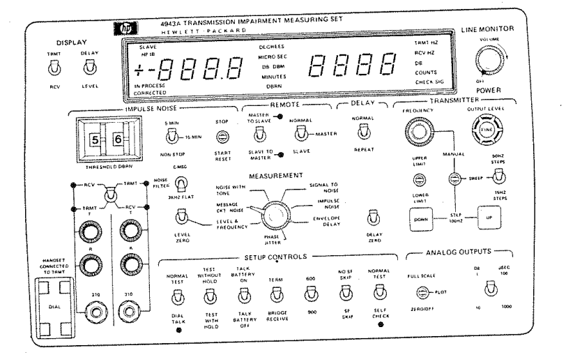 HP / Agilent 4945A Transmission Impairment Measurement Set (TIMS)