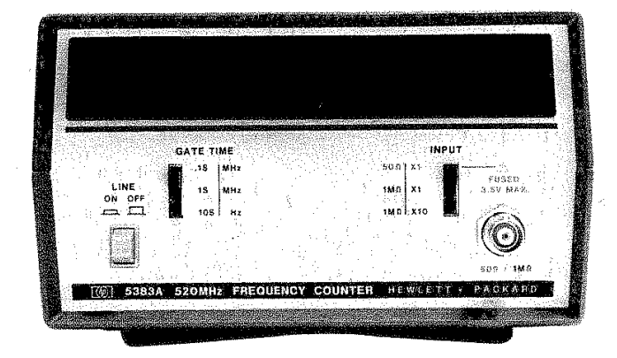HP / Agilent 5383A 520 MHz Frequency Counter
