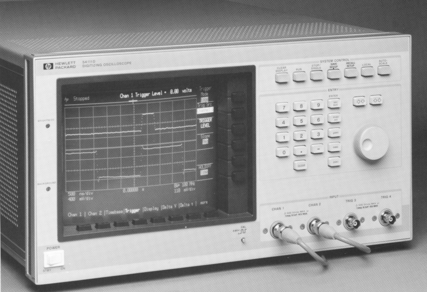 HP / Agilent 54111D 1 GSa/sec Digitizing Oscilloscope - Wyoming Electronics  Inc