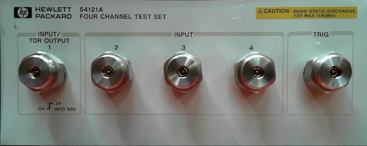 HP / Agilent 54121A Four channel test set for the HP 54120B