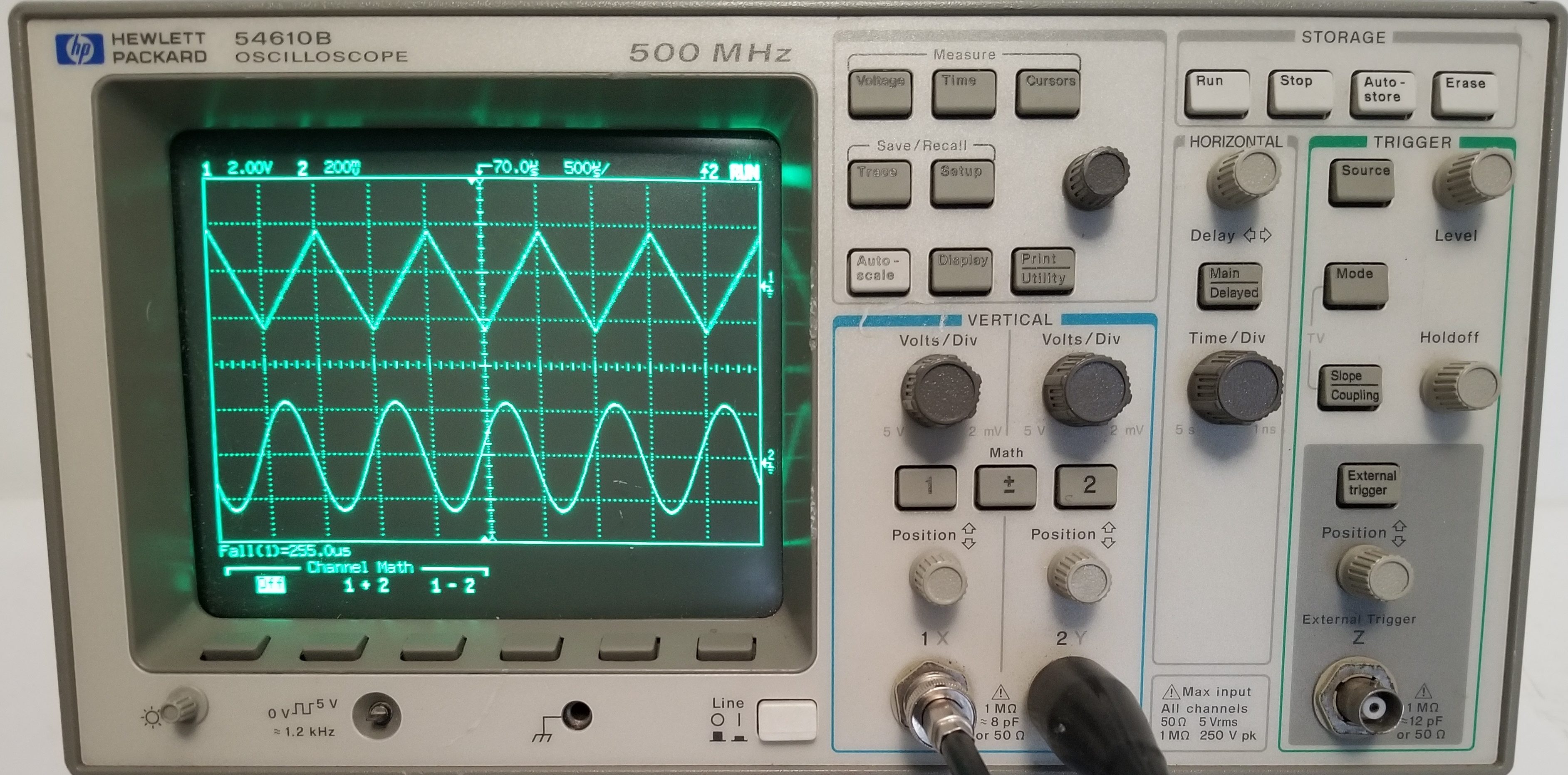 Tektronix MSO4054 500MHz Mixed Signal Oscilloscope - Wyoming Electronics Inc