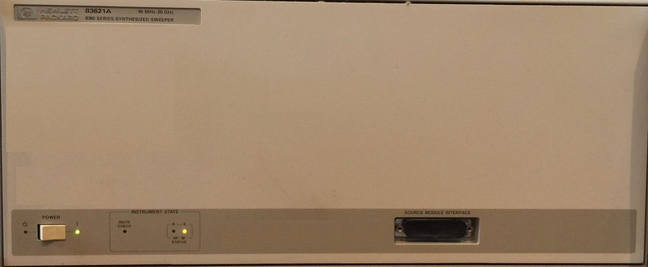 HP / Agilent 83621A Synthesized Sweeper, 45 MHz to 20 GHz