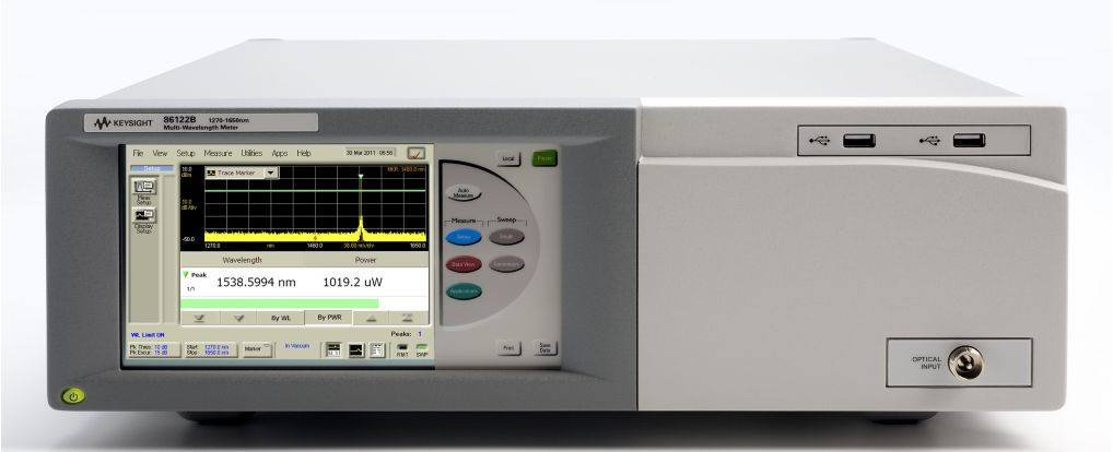 Agilent / Keysight 86122B Multi-Wavelength Meter  Range: 1270-1650 nm