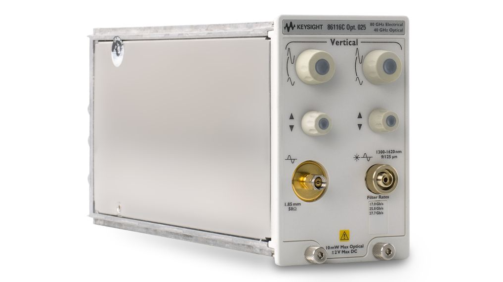 Agilent / Keysight 86116C 40 to 65 GHz Optical and 80 GHz Electrical Plug-in Modules