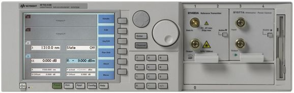 HP / Agilent 8164B Lightwave Measurement System