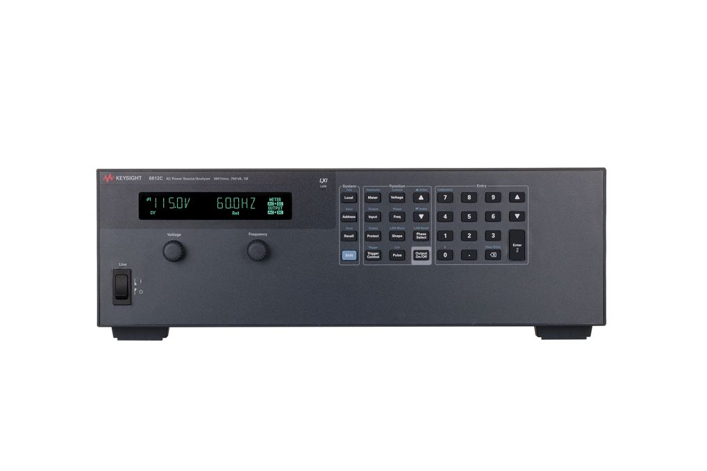 HP / Agilent 6812C Performance AC Power Source, 750 VA, 300 V, 6.5 A HP / Agilent 6812C Performance AC Power Source, 750 VA, 300 V, 6.5 A