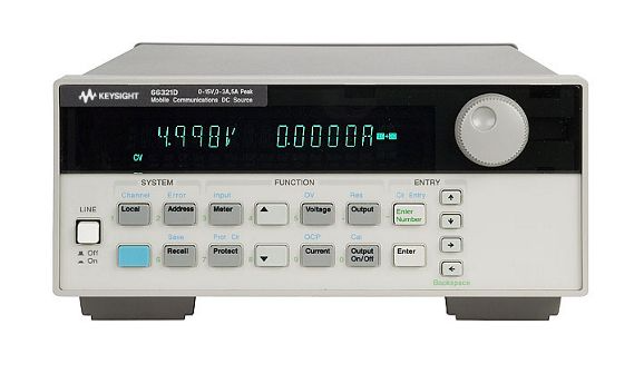 HP / Agilent 66321D DC Source 0-15V 0-3A