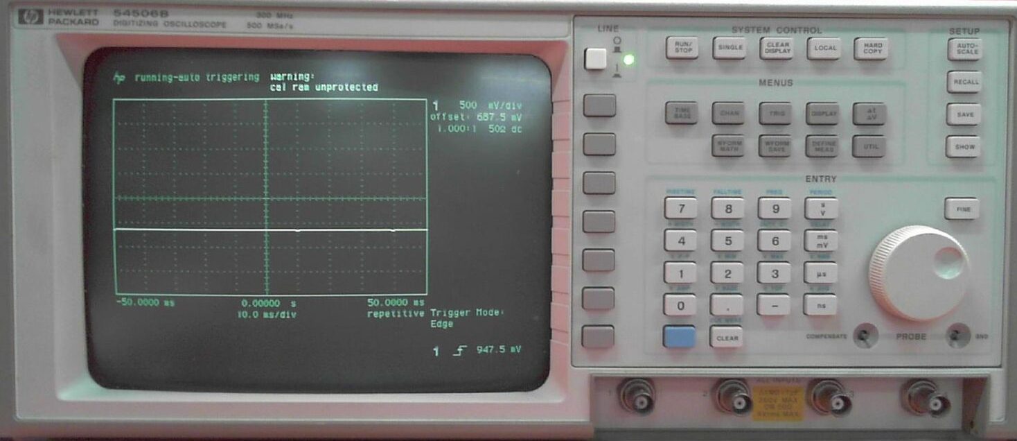 HP / Agilent 54505B 500 MSa/s DIGITIZING OSCILLOSCOPE