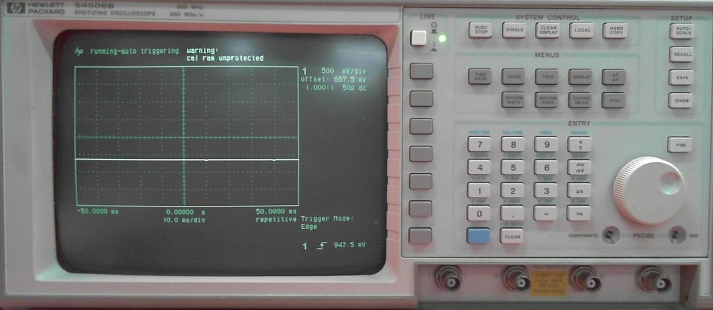 HP / Agilent 54506B 500 MSa/S DIGITIZING OSCILLOSCOPE