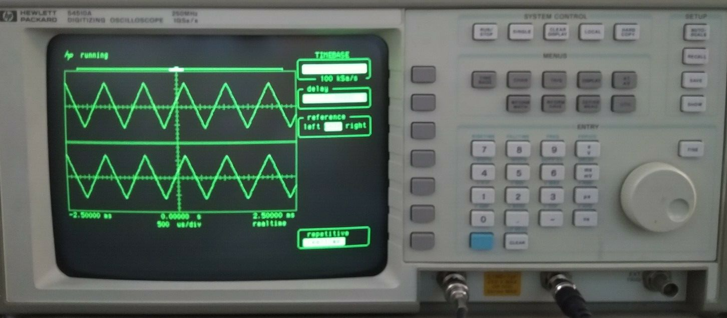 HP / Agilent 54510A 1 GSa/s Digitizing Oscilloscope - Wyoming Electronics  Inc