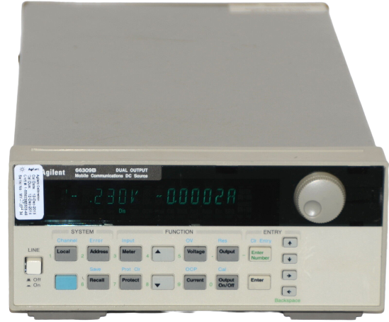 HP / Agilent 66309B DC Source 0-15V 0-3A