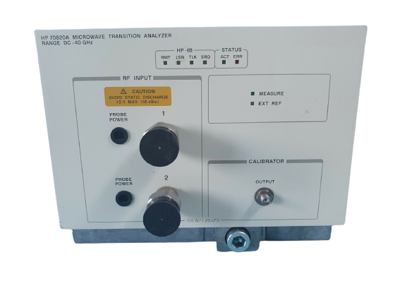 HP / Agilent 70820A Microwave Transition Analyzer, dc to 40 GHz
