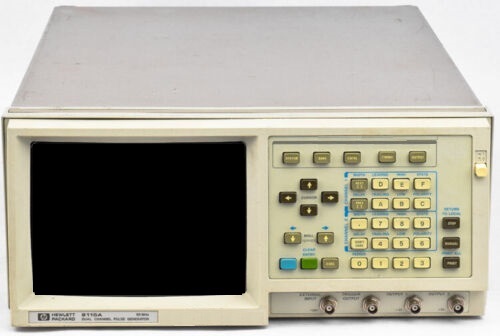 HP / Agilent 8115A 50MHz DUAL CHANNEL PULSE GENERATOR