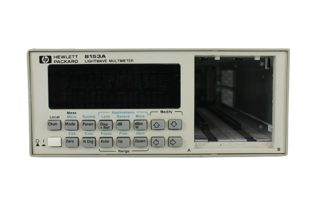 HP / Agilent 8153A LIGHTWAVE MULTIMETER MAINFRAME