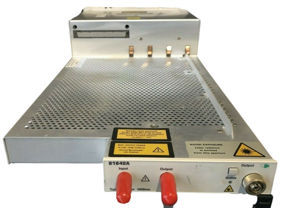 HP / Agilent 81642A Tunable Laser Source,1510nm to 1640nm, Max.Output Power: + 7dBm