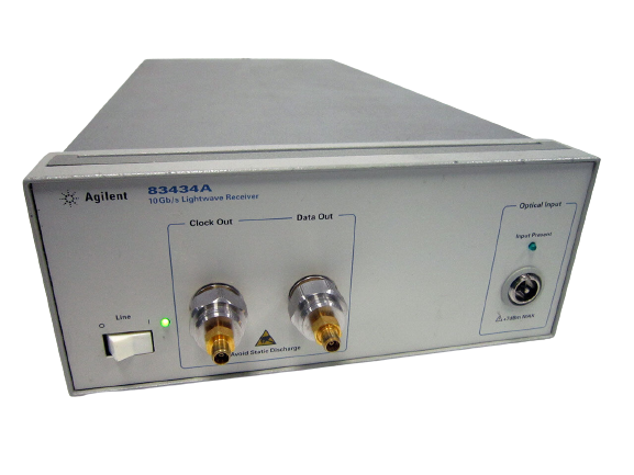 Agilent / Keysight 83434A 10 Gb/s Lightwave Receiver