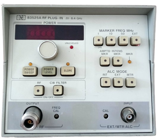 HP / Agilent 83525A RF plug-in for 8350A/B, 0.01-8.4 GHz
