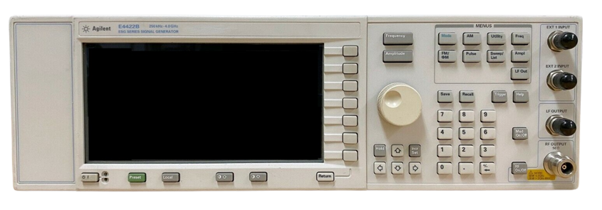 Agilent / Keysight E4422B ESG-A Series Analog RF Signal Generator, 4 GHz